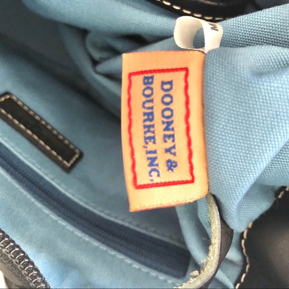 Dooney & Bourke Black/Multicolor Coin Logo Canvas Handbag - Picture 14 of 15